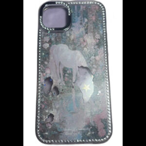 iPhone 15 plus unicorn case- damaged condition